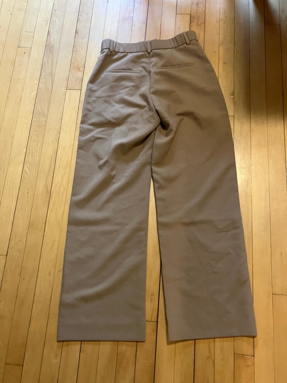 Abercrombie & Fitch Sloane Tailored Tan Khaki Pants - Picture 5 of 9